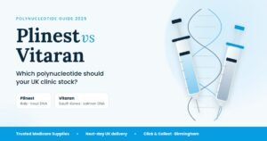 Plinest vs Vitaran polynucleotide comparison for UK clinics